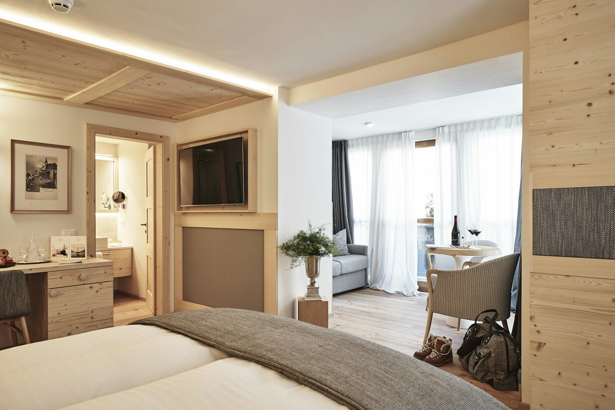 Junior Suite Sauna - Bedroom