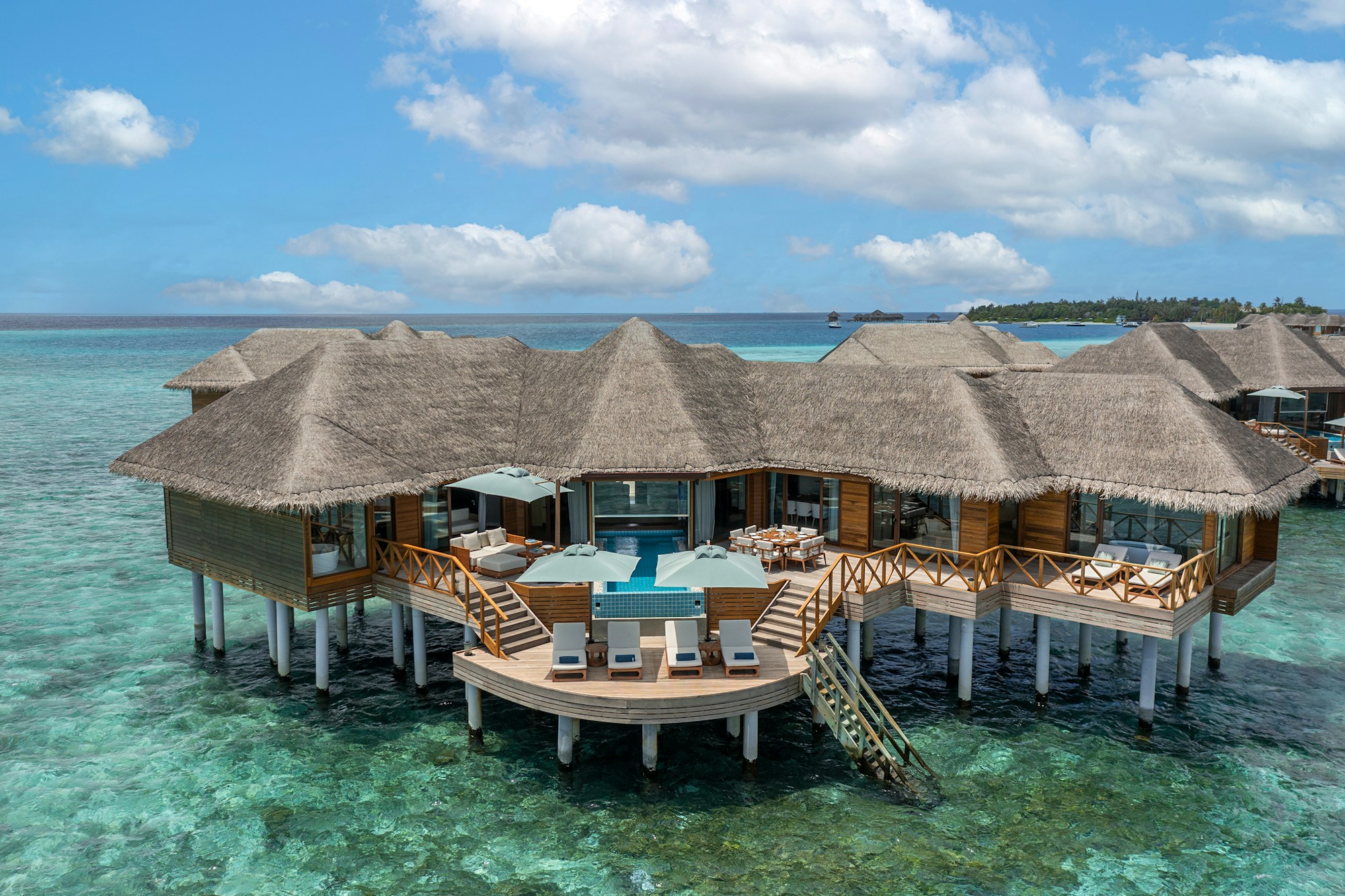 Two Bedroom Ocean Pavilion with Indoor-Outdoor Pool