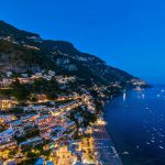View from Rooftop - Positano By Night