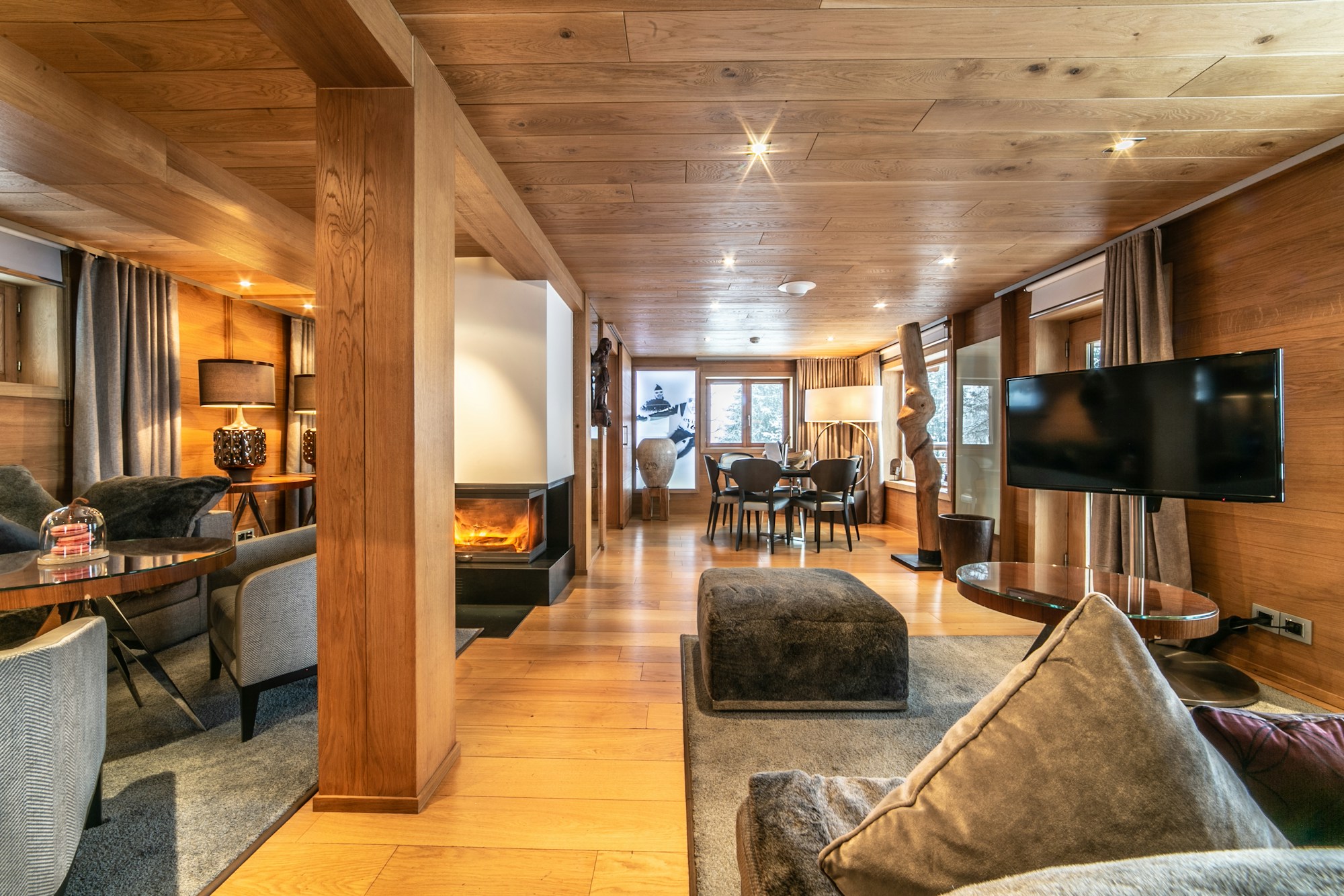 CHALET TIMELESS - Living Area