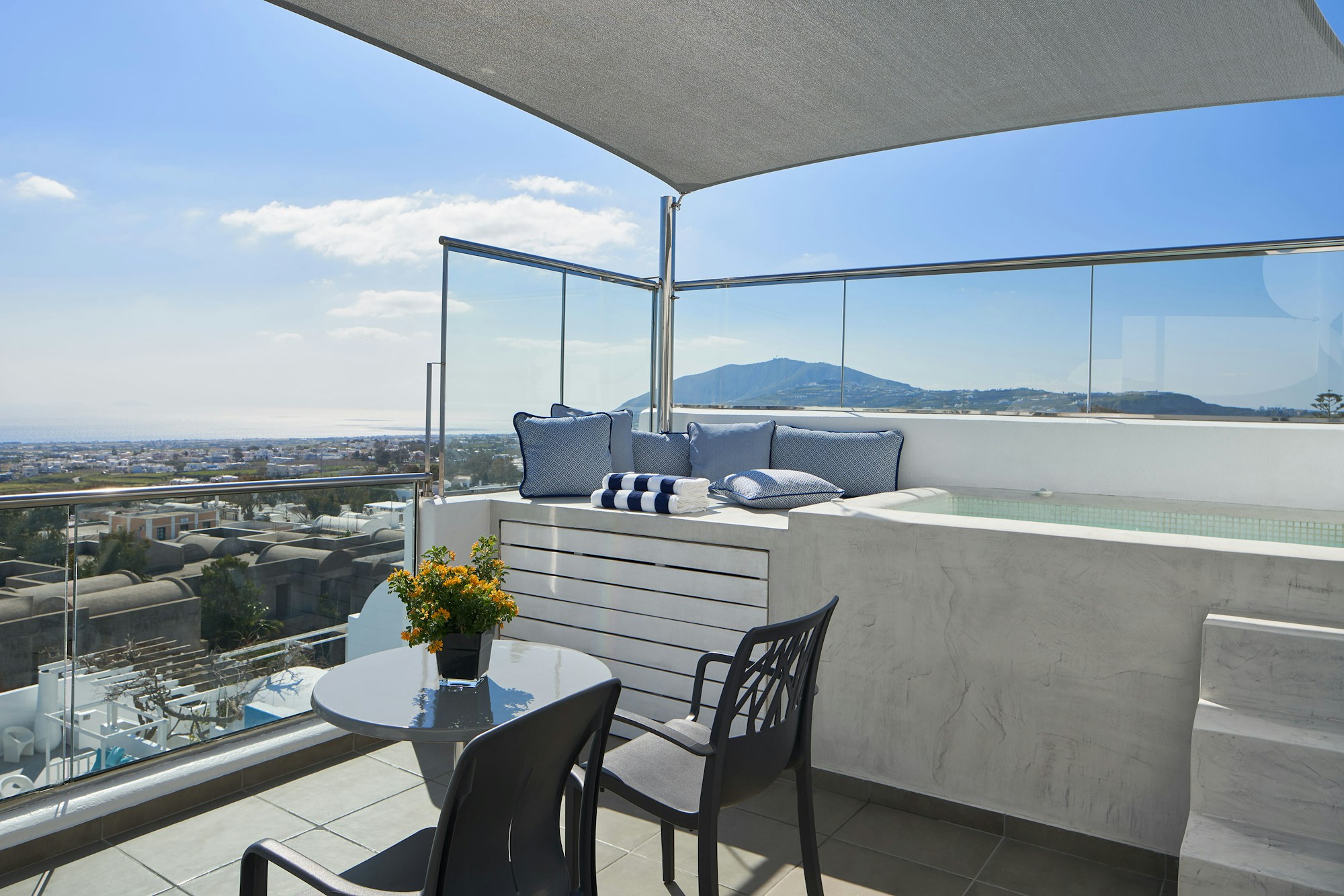 Sea View Hot Tub Suite Balcony