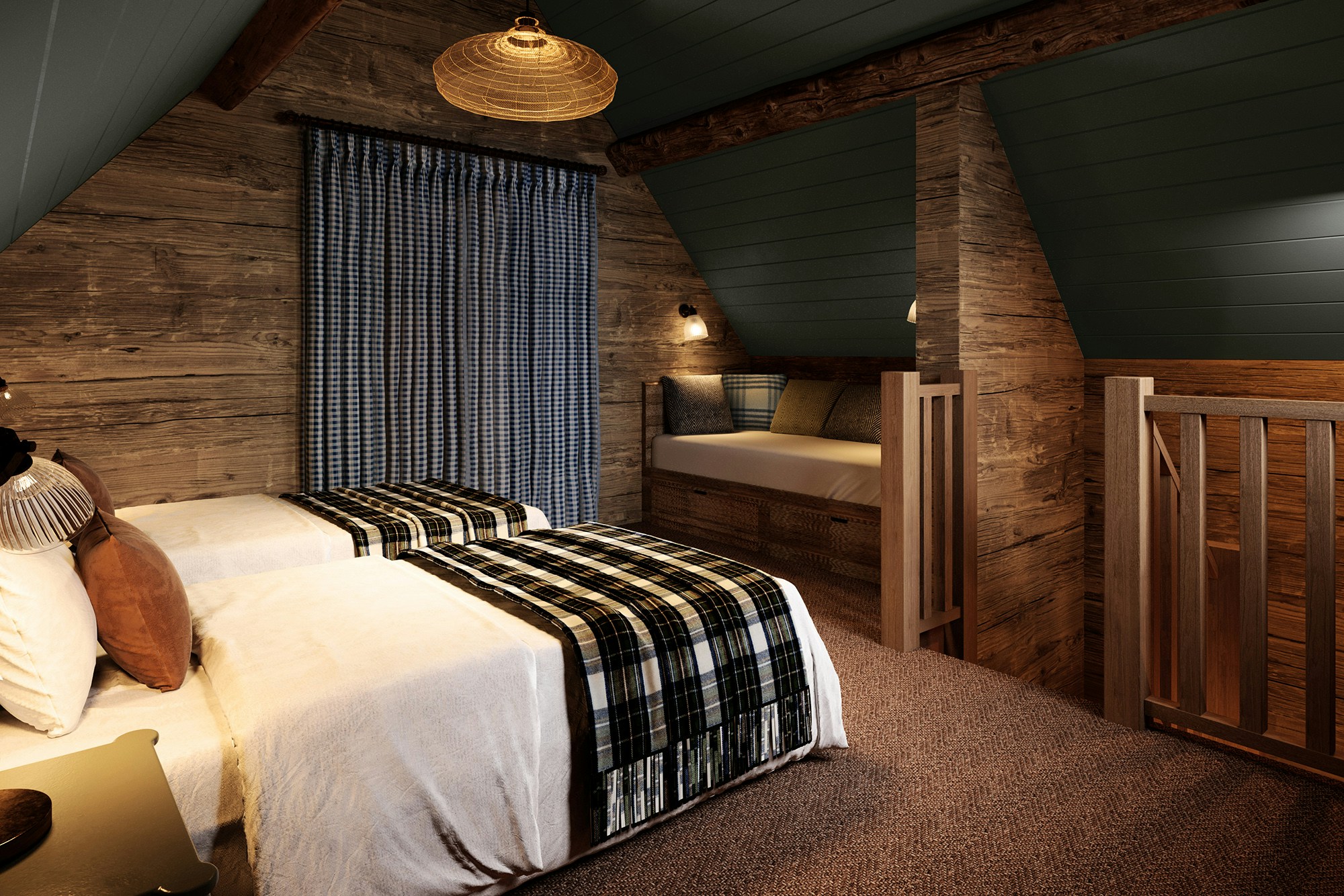 Tree House - Double Bedroom