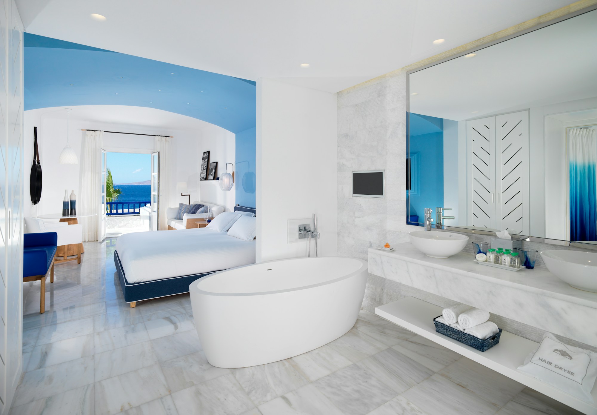 Junior Sea View Suite with Living Room - Bathroom