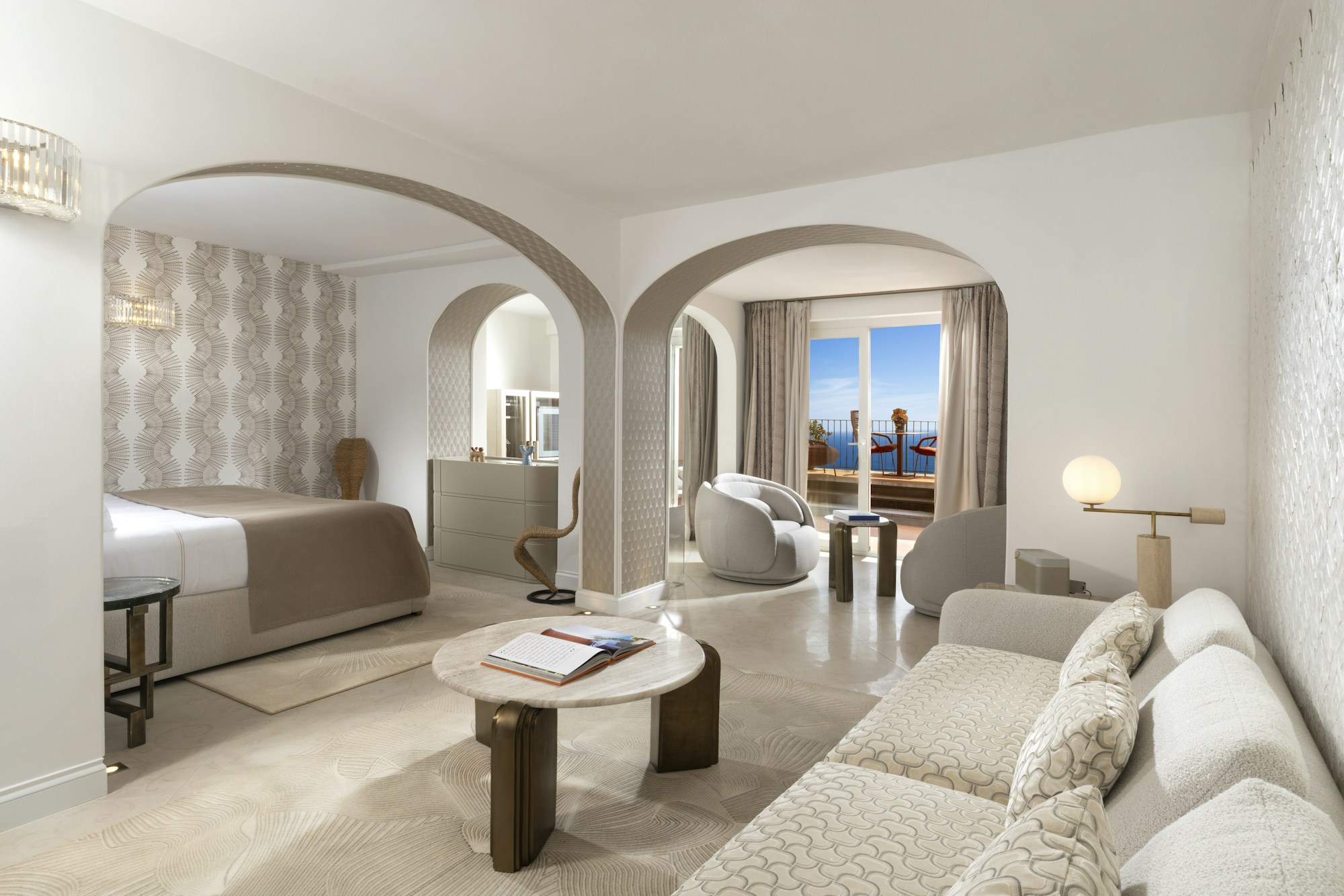 Signature Suite Parthenope - Living Area