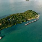 Telunas Private Island - Aerial