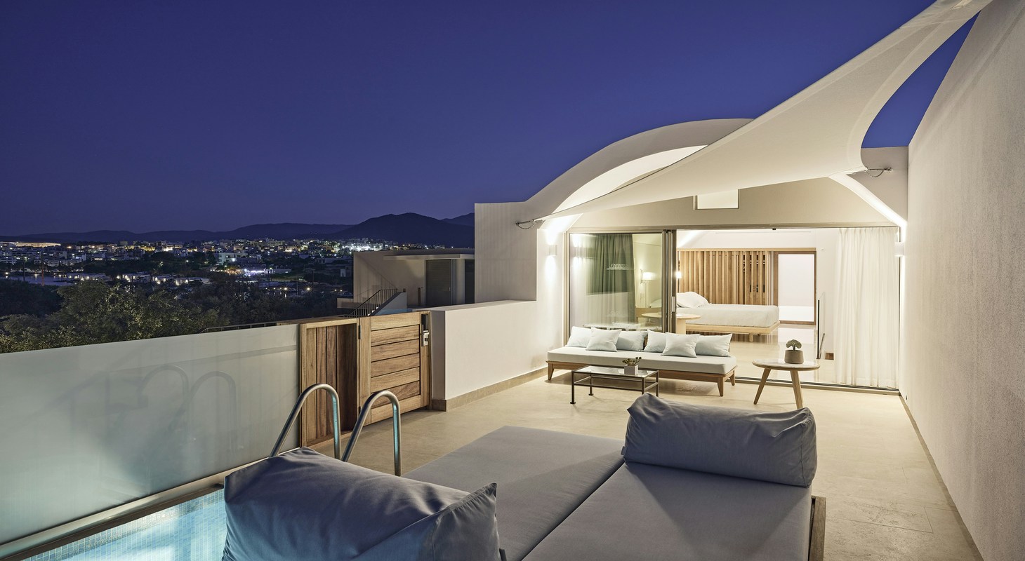 Olives and Sea Suite 2 Bedroom Private Pool Sea View - Terrace