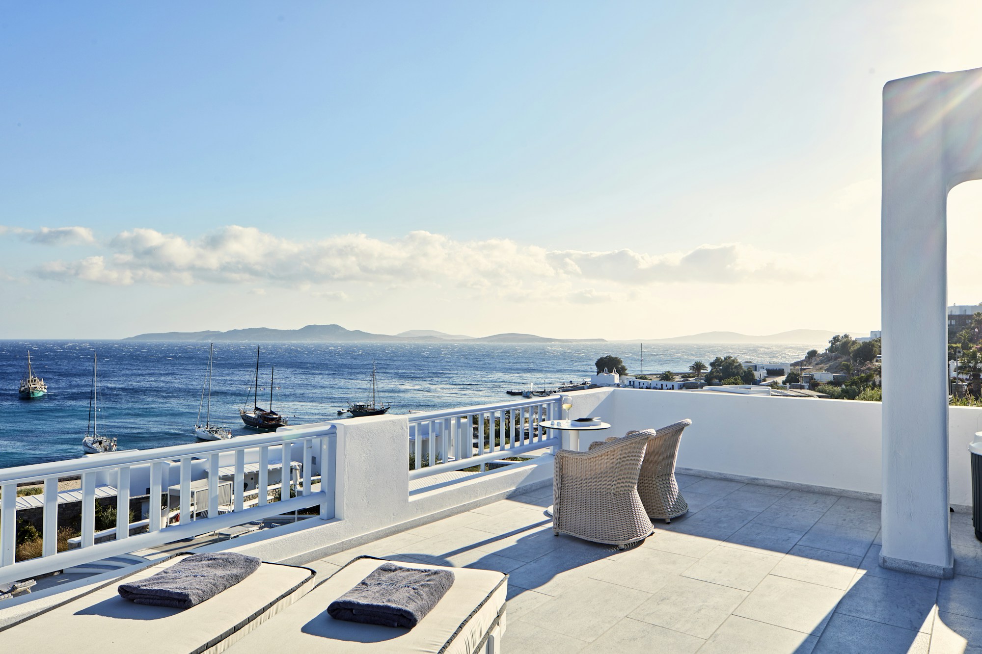 Signature Sea View with Outdoor Jaccuzzi Balcony View