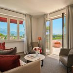 La Serena Suite - Terrace with Sea View & Jacuzzi - Living Area