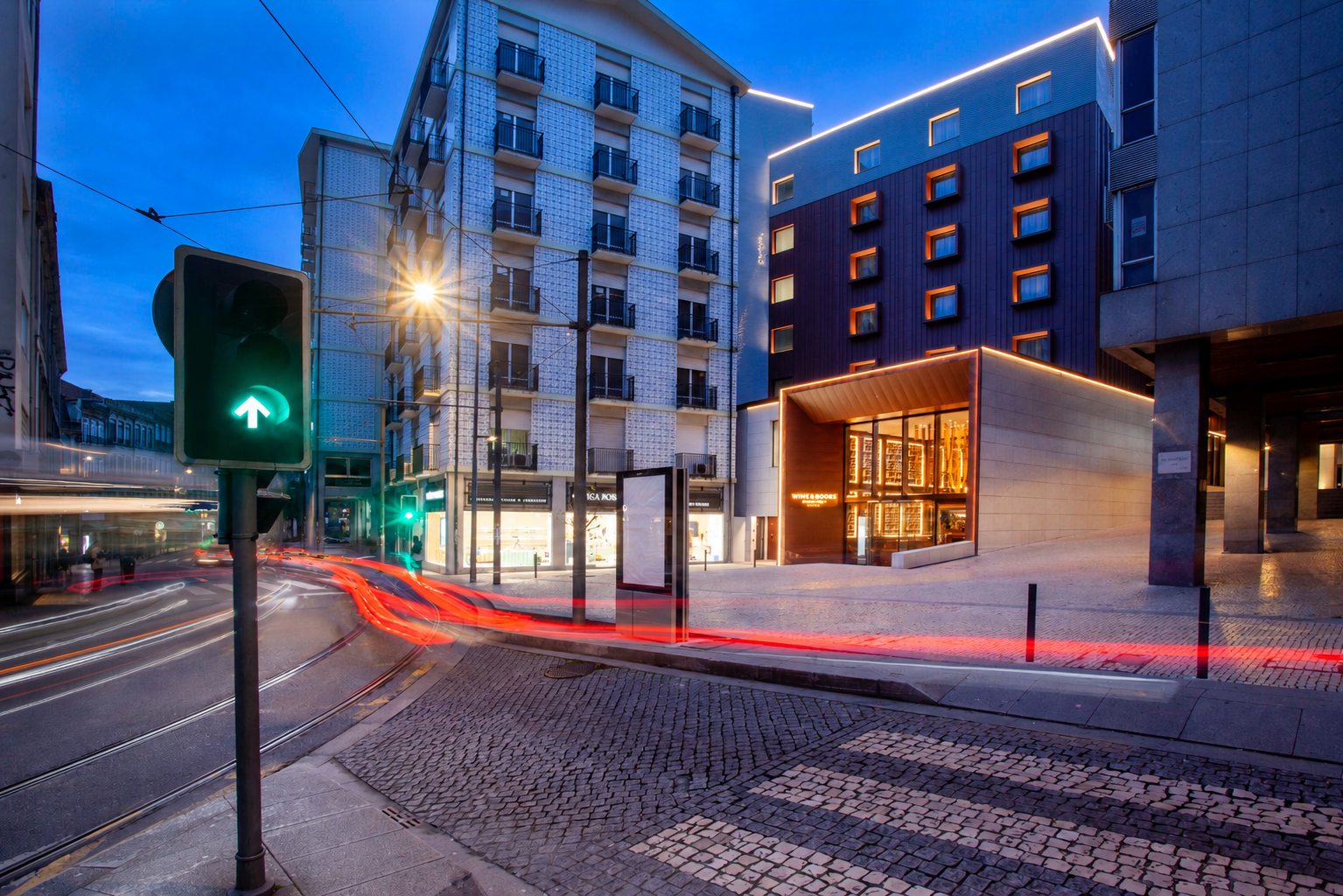 Facade At Night