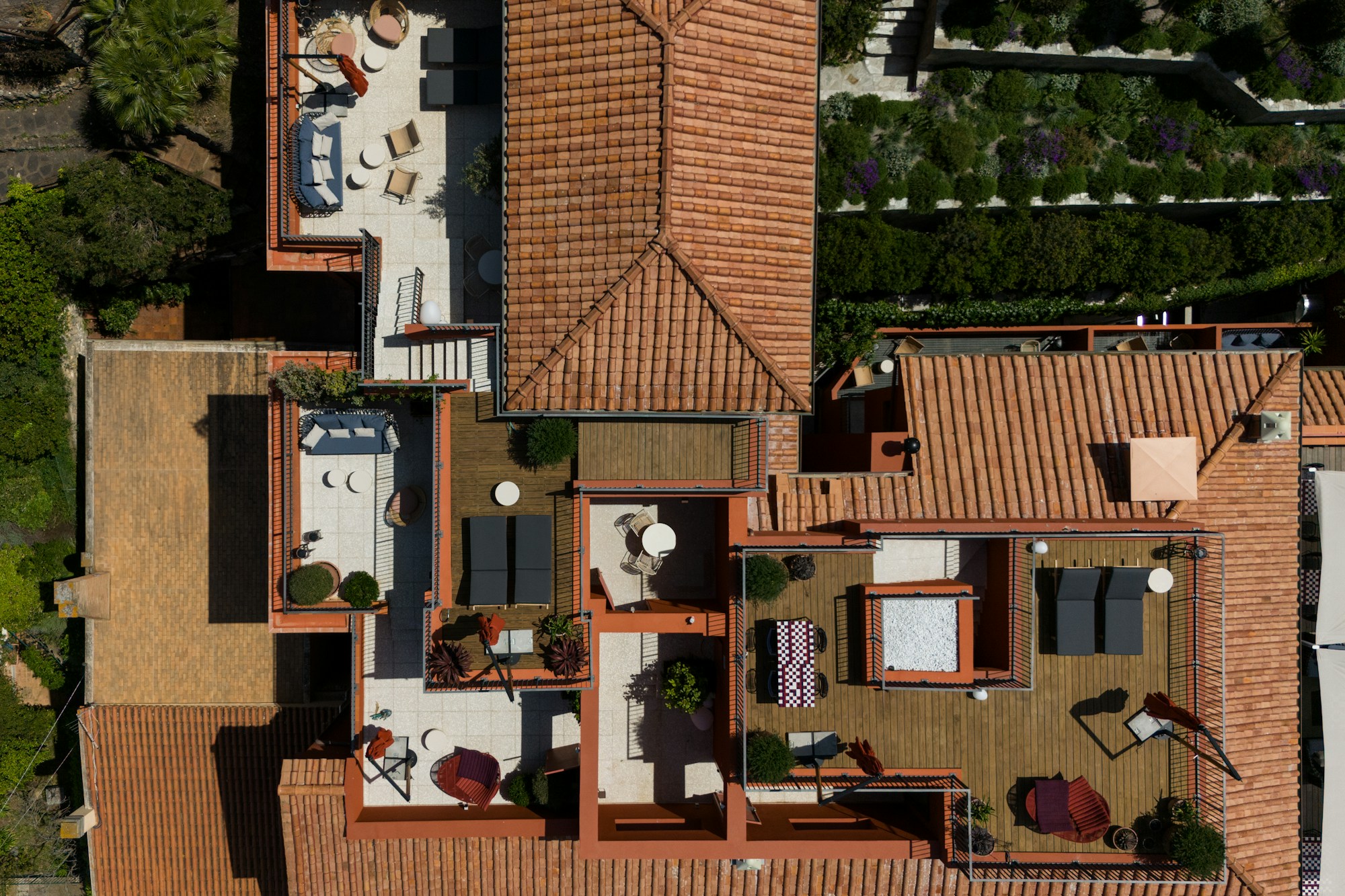 Caravaggio Penthouse Suite - Aerial View