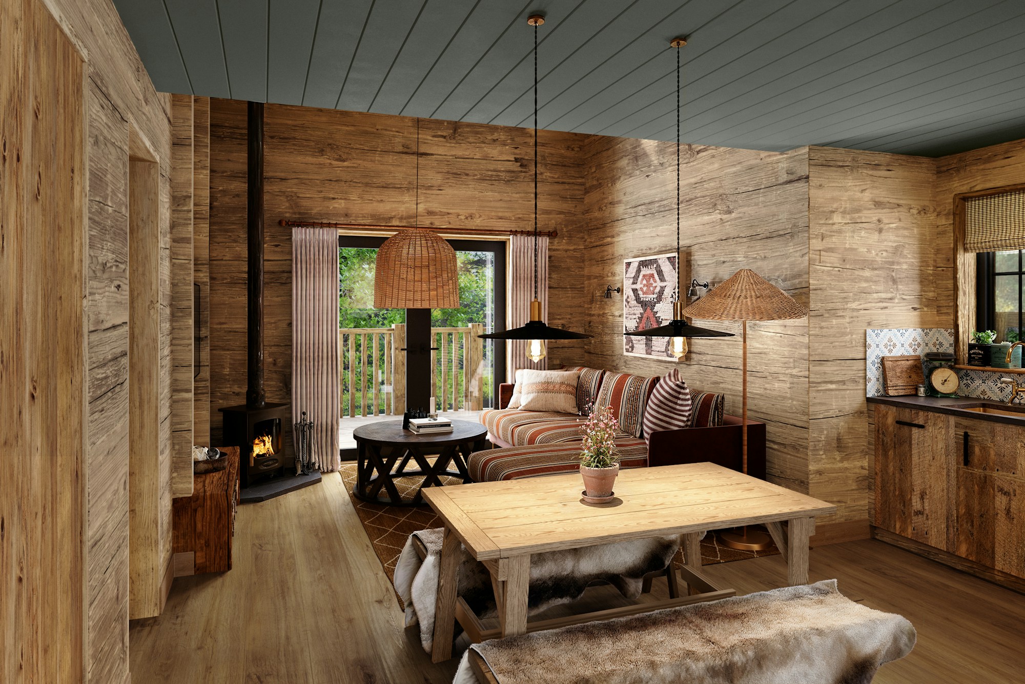 Tree House - Living Area