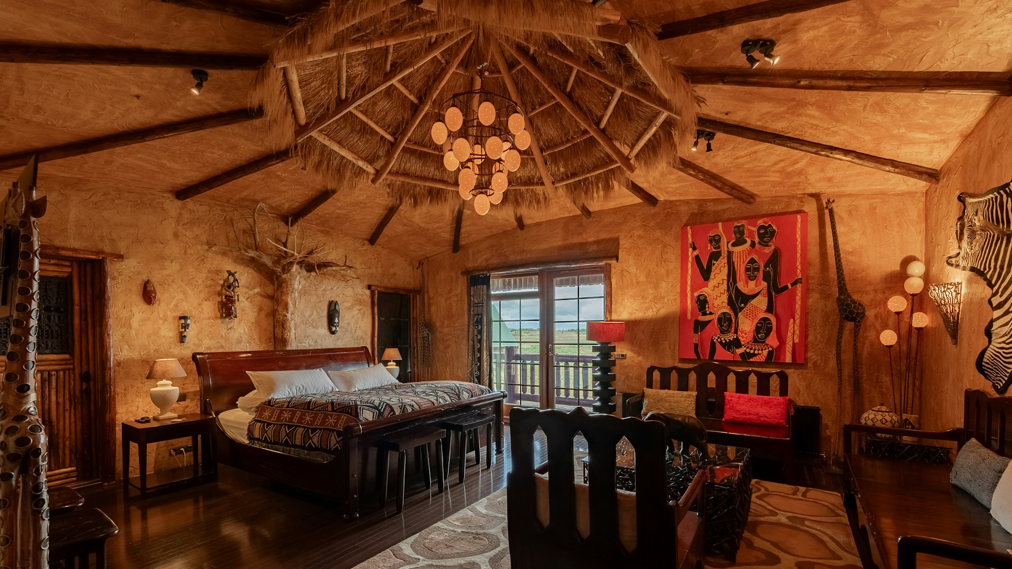 Africa Master Suite - Bedroom
