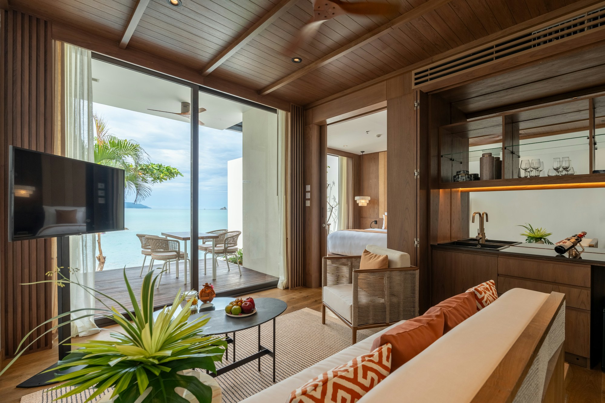 Ocean Cottage - Living Area