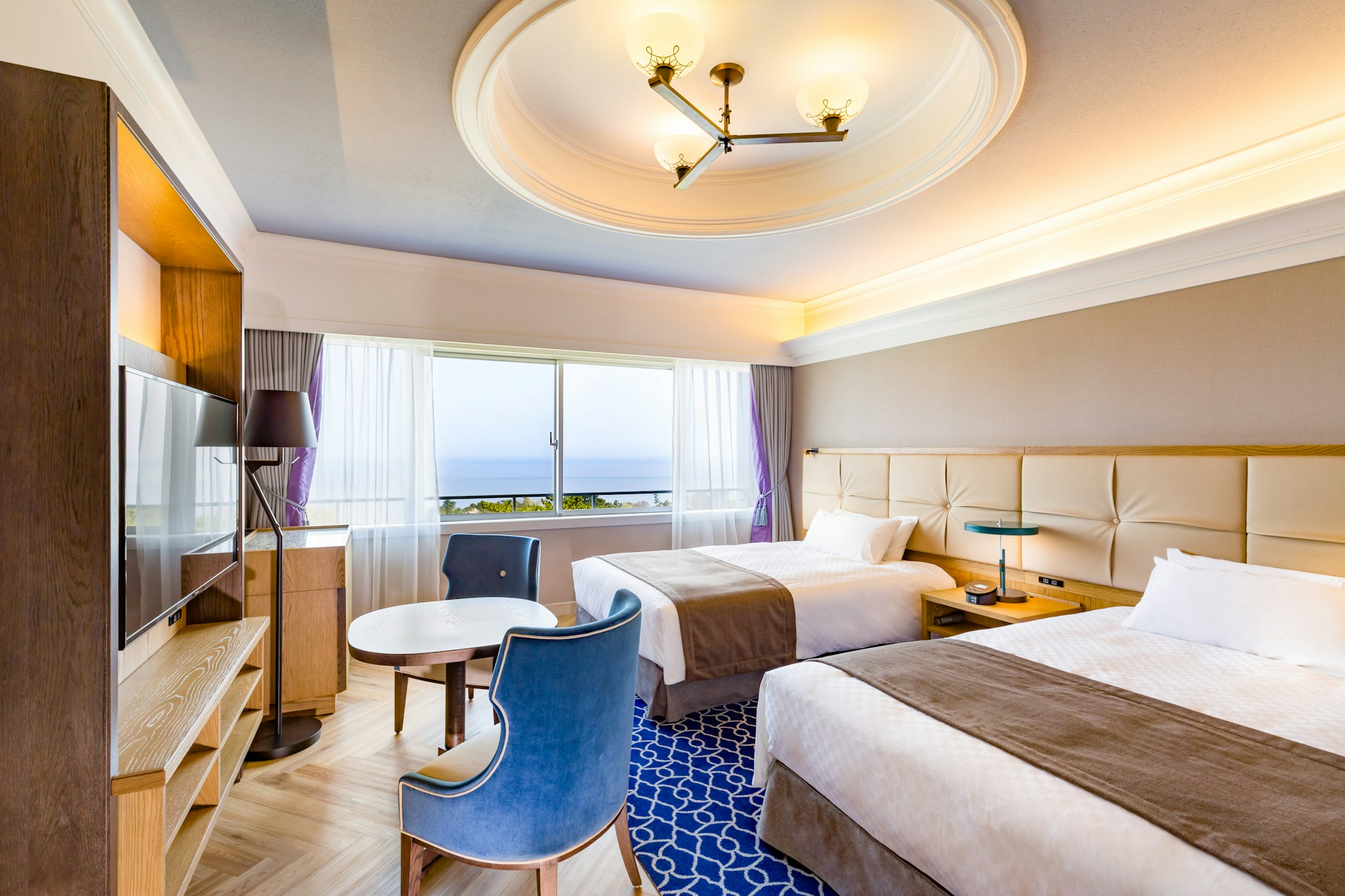 Ocean View Executive Twin - Bedroom