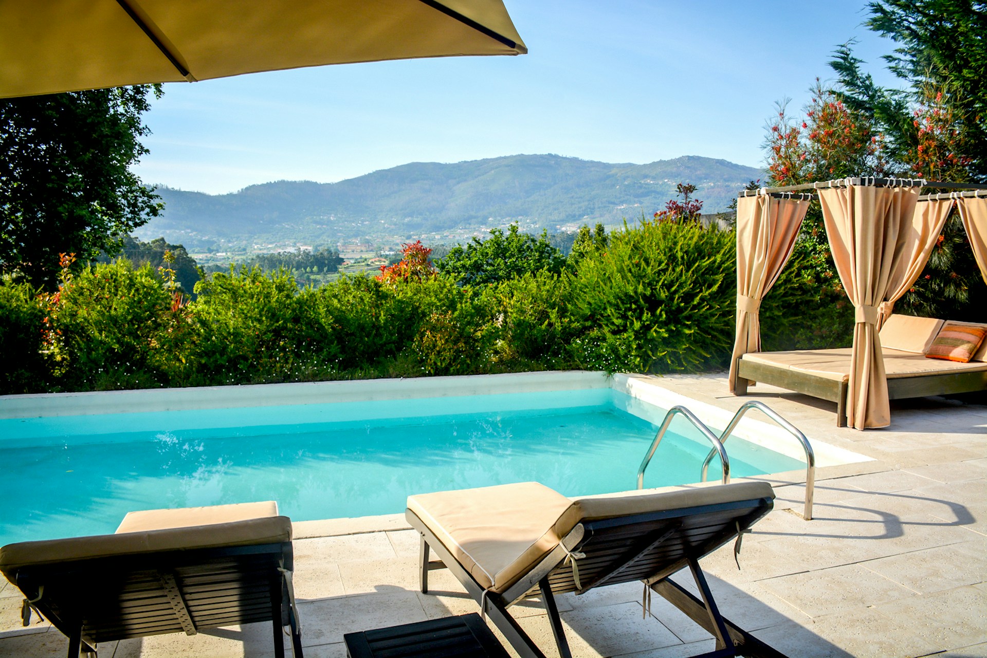Pool with Mountain Views