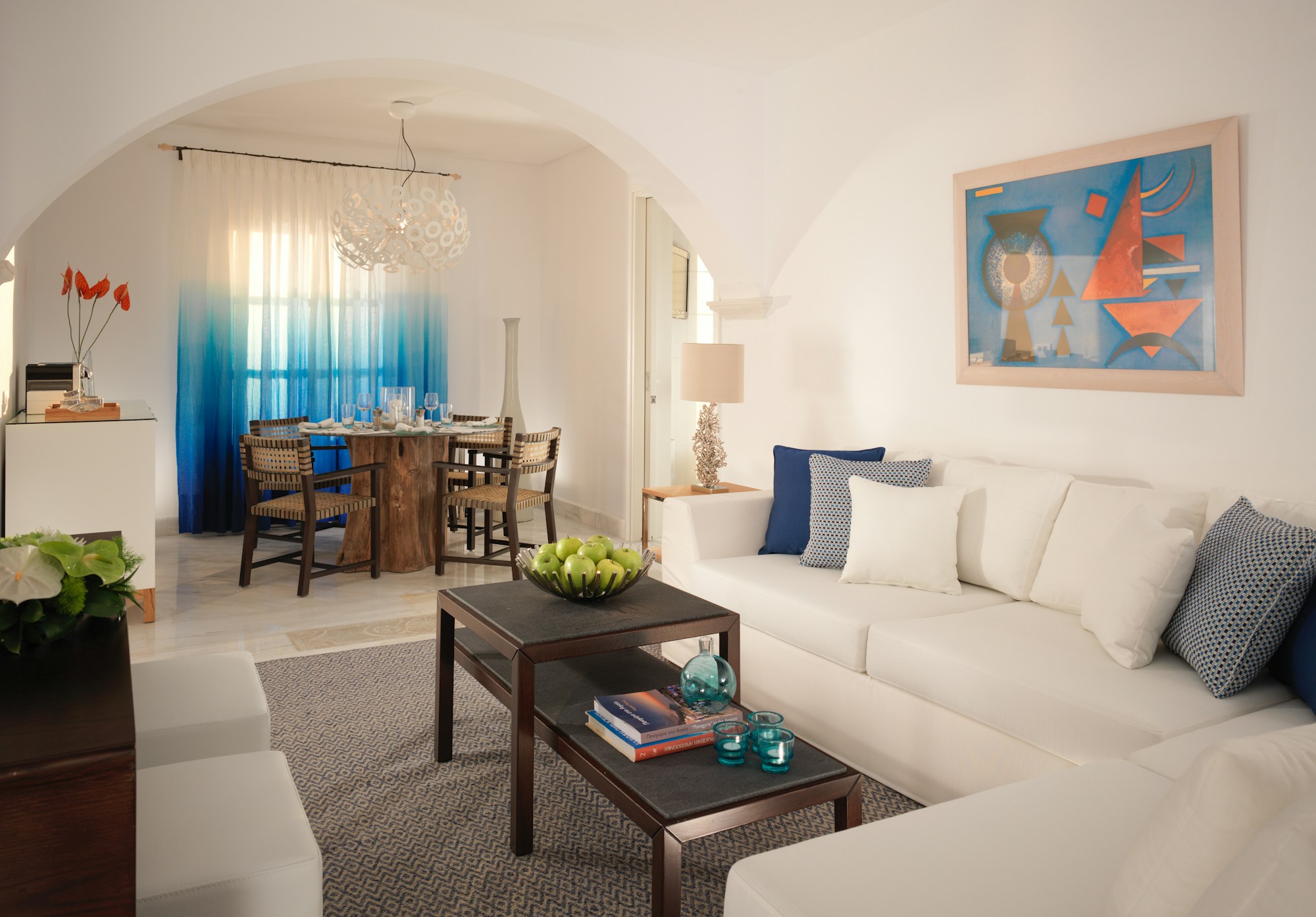 Deluxe Suite Private Pool - Living Area