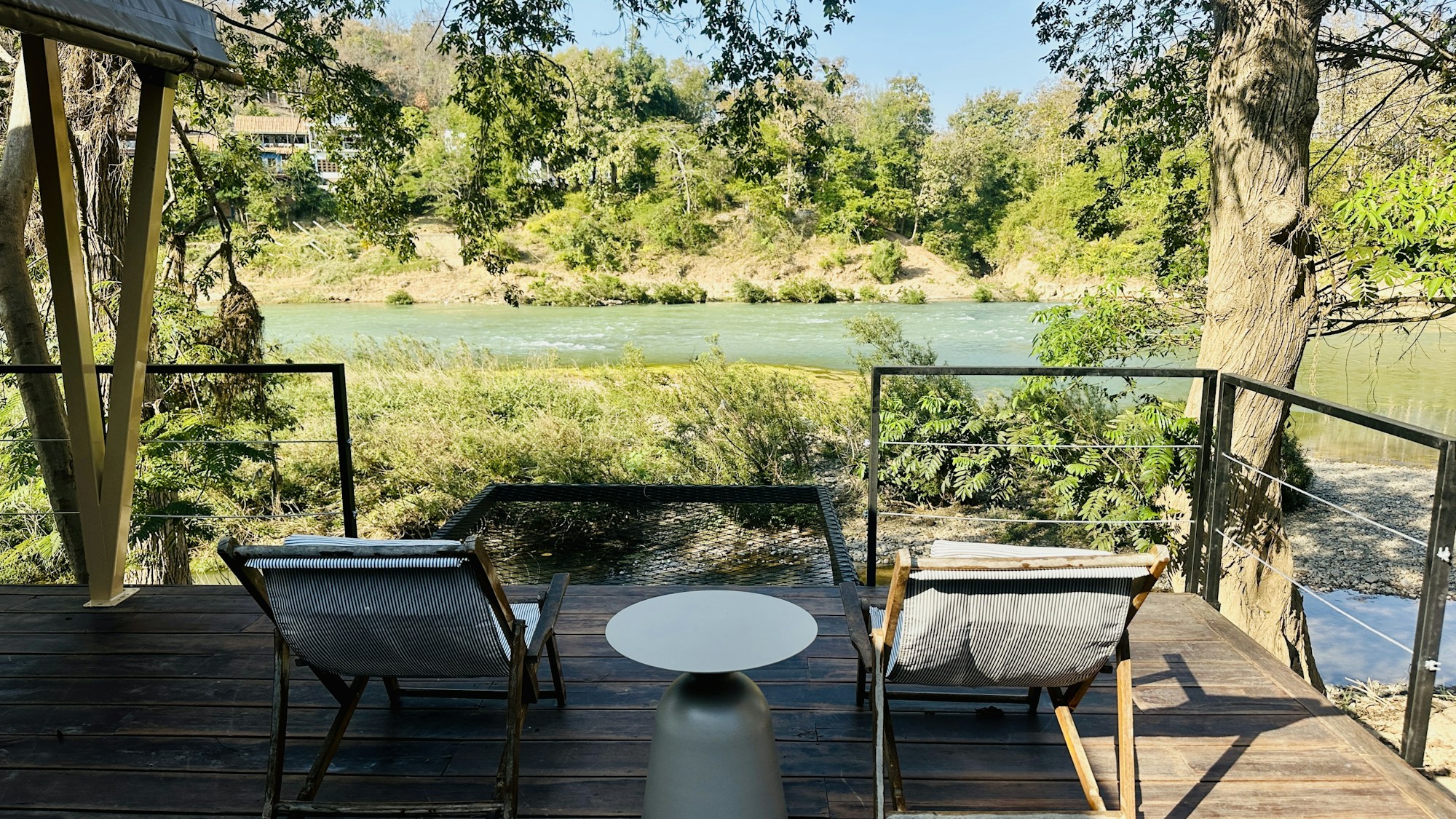 Riverfront Glamping - View