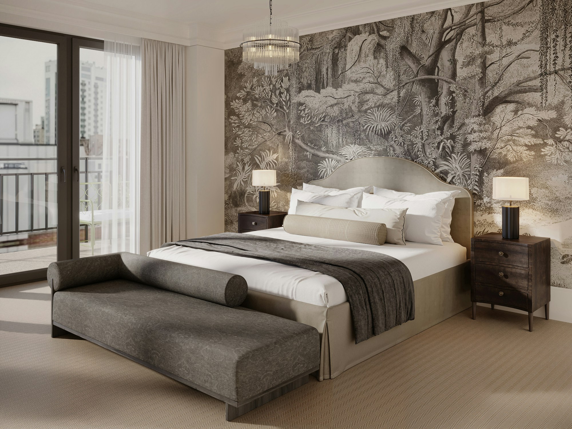 Three Bedroom Penthouse - Master Bedroom