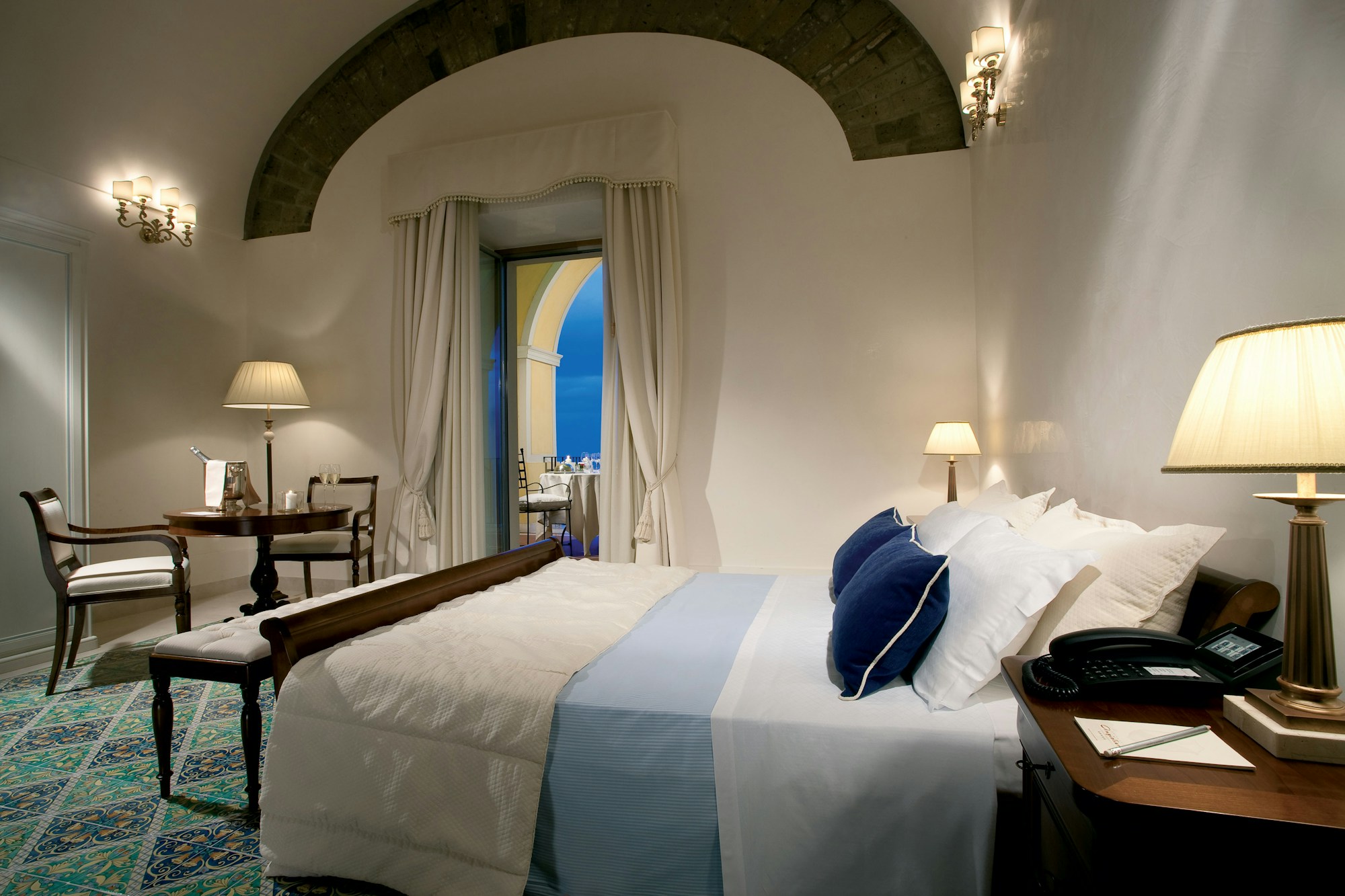 Junior Suite with Sea View Terrace - Bedroom