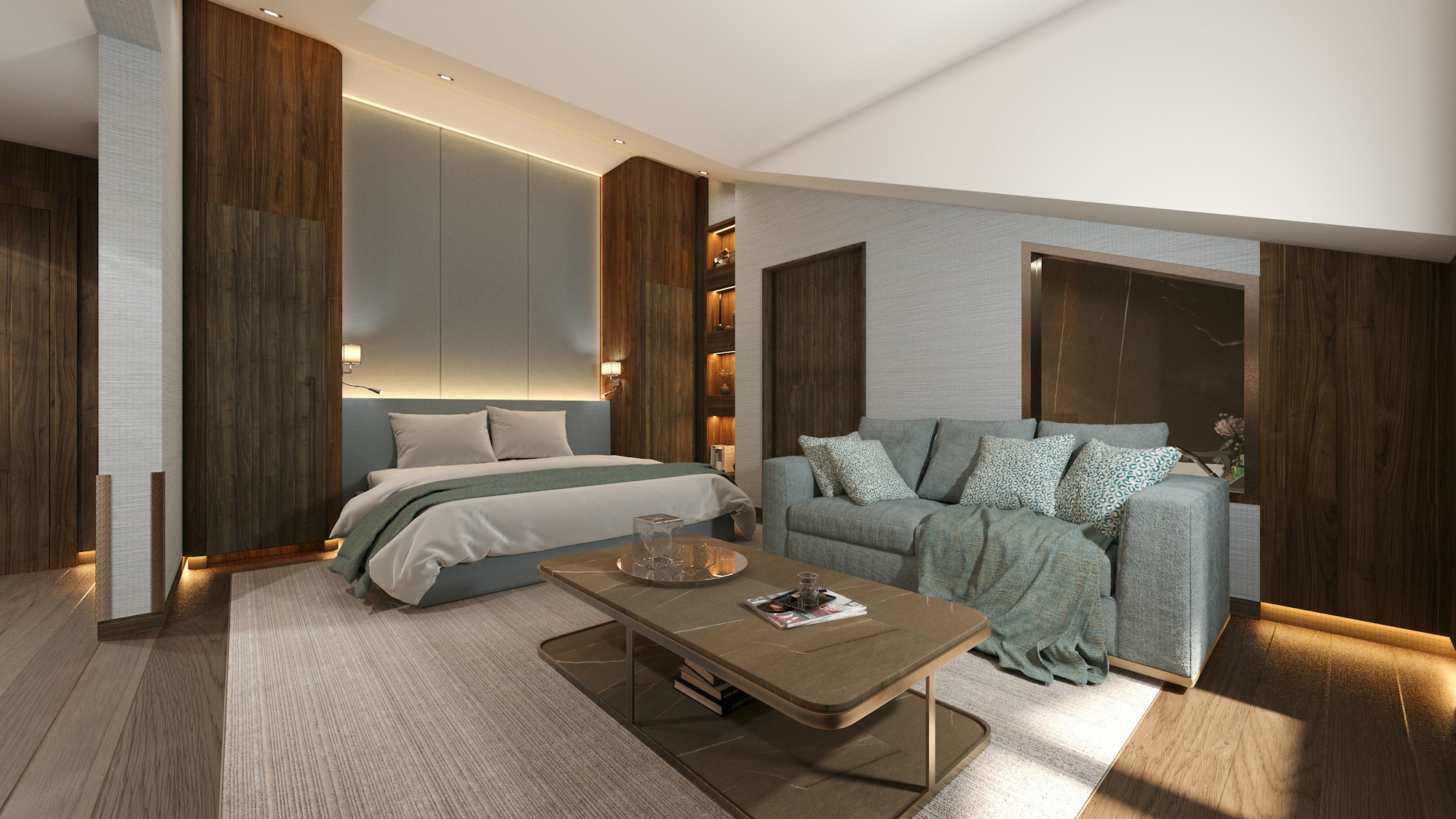 Lalique Apartment - Bedroom
