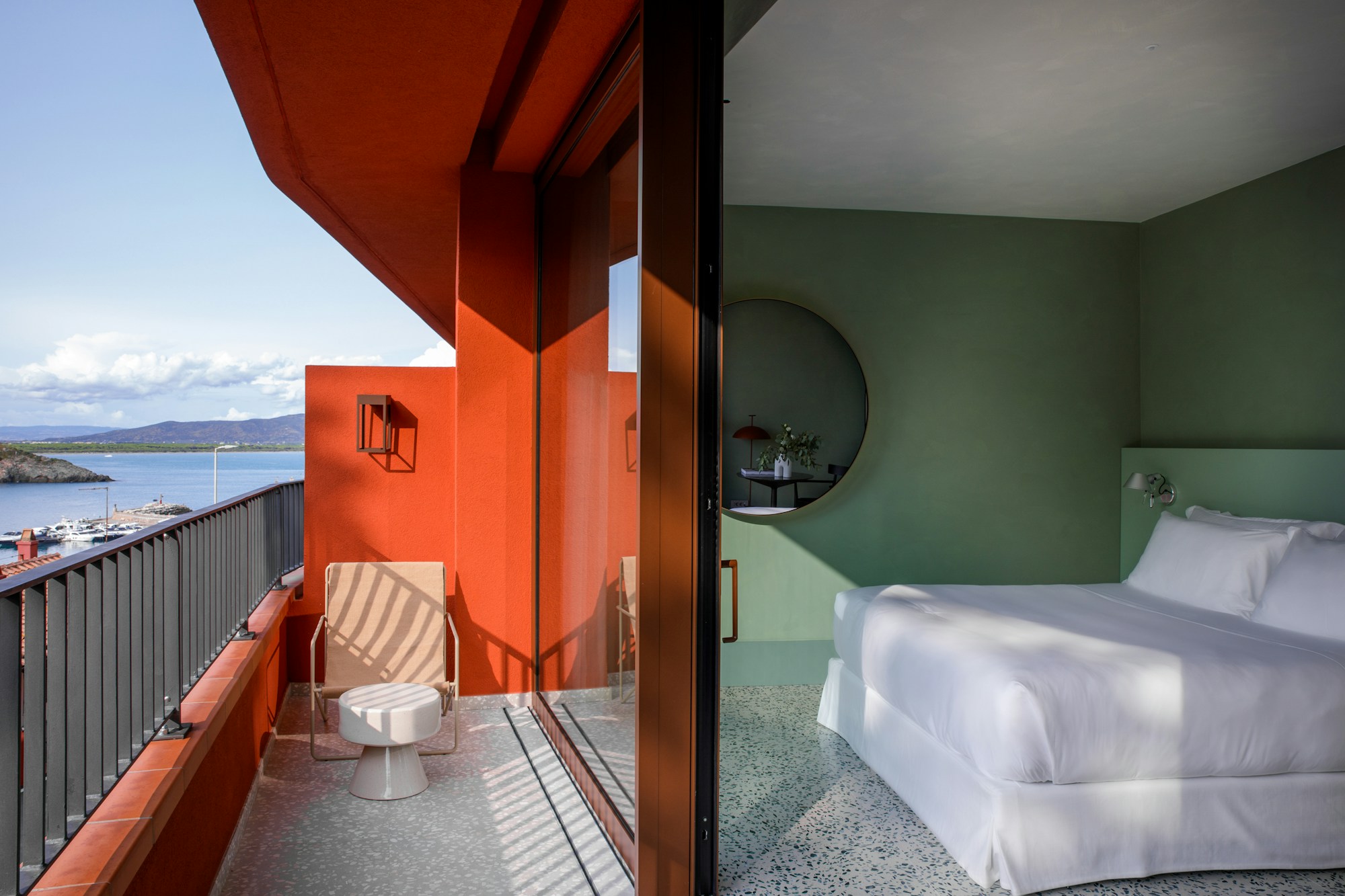 Maremma Sea View Balcony Room - Bedroom