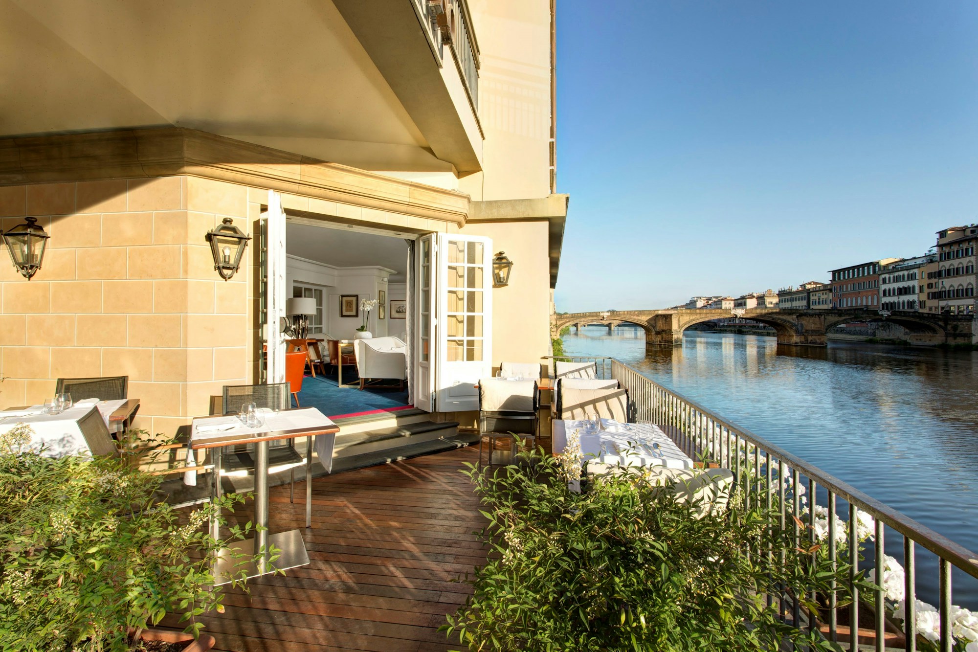 The Picteau Bistrot and Bar Private Terrace
