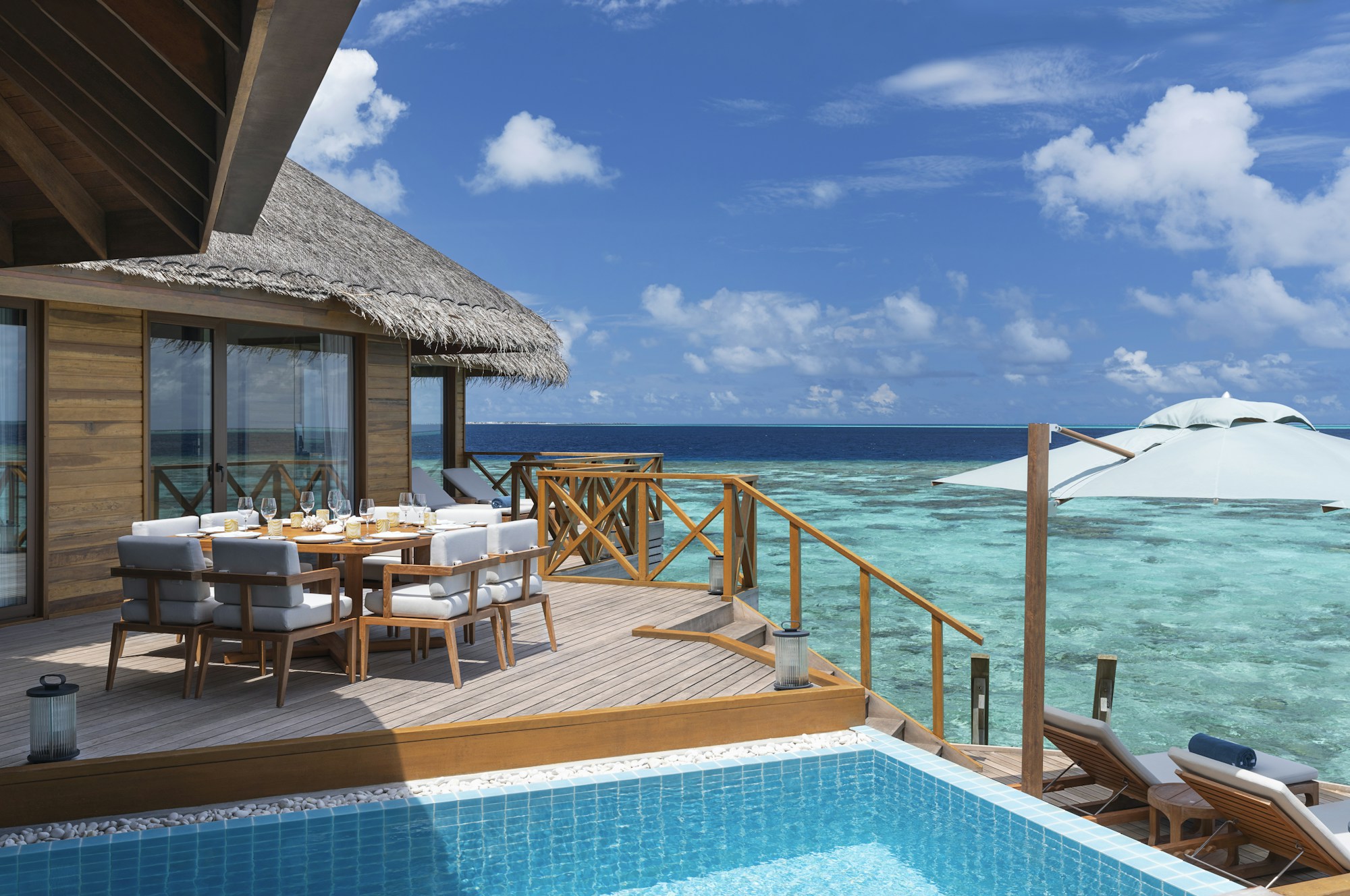 Two Bedroom Ocean Pavilion with Indoor-Outdoor Pool