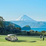 Golf Course with View of Mount Fuji