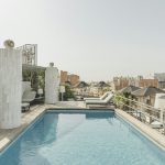 Rooftop pool