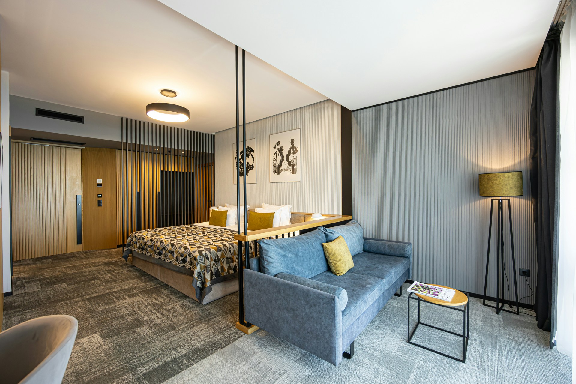 Deluxe Double/Twin Sea View - Living Area