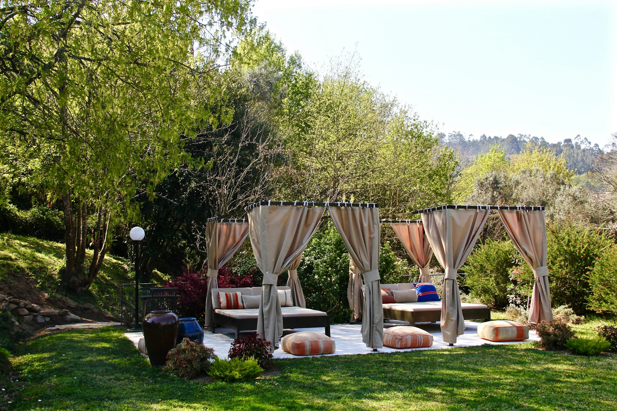Swimming Pool Garden Area