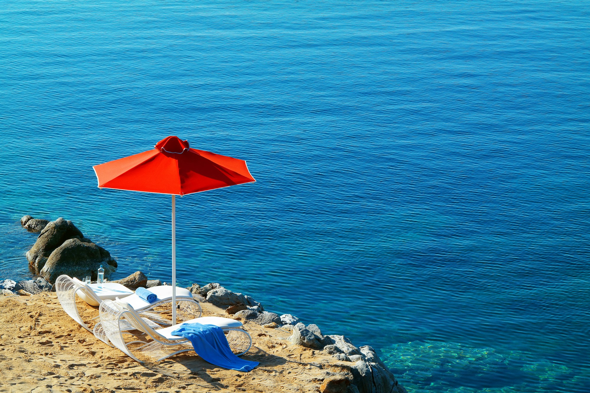 Hotel's Private Beach