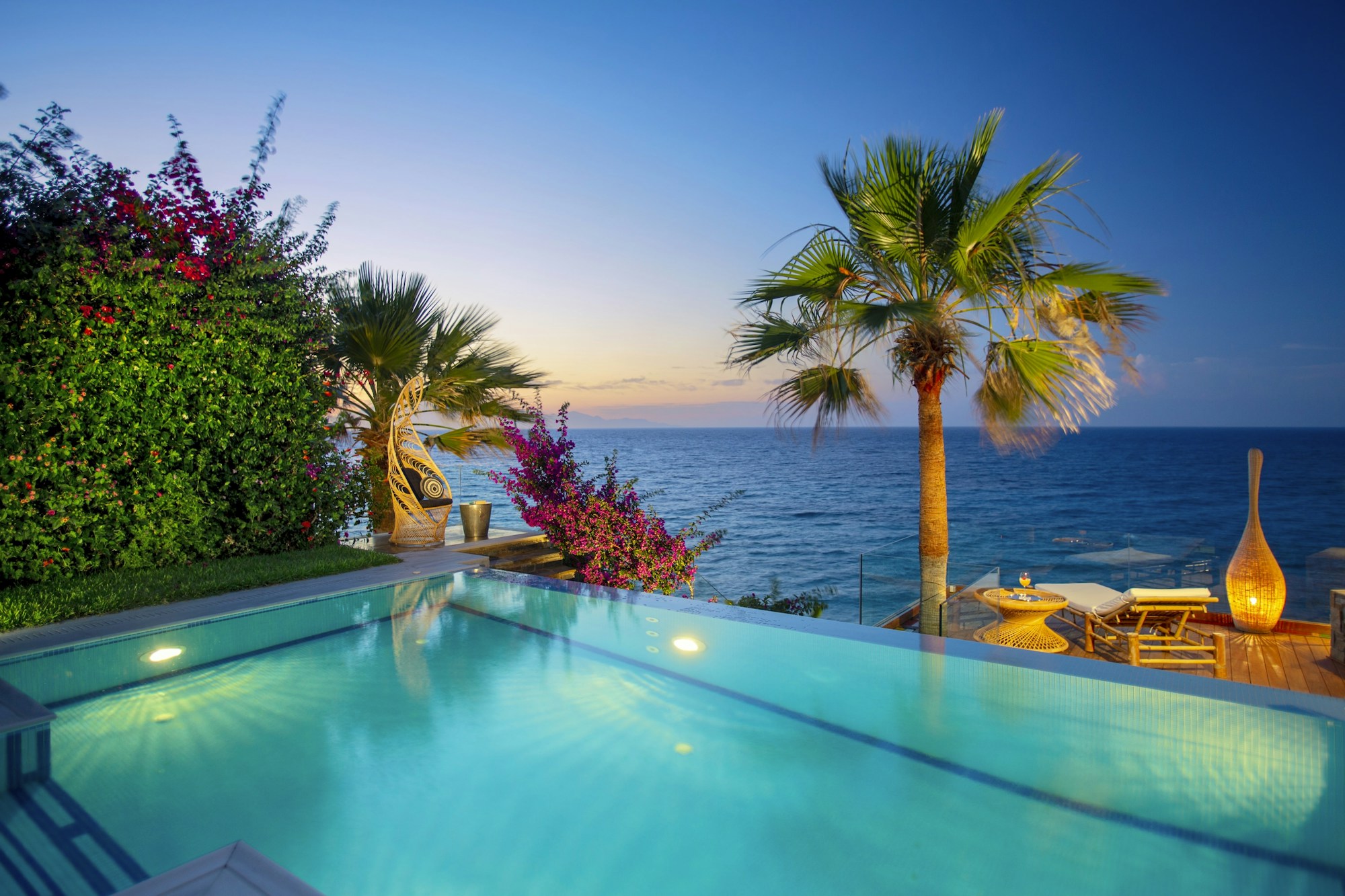 Private Pool with Sea View
