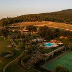 Tennis Court and Garden