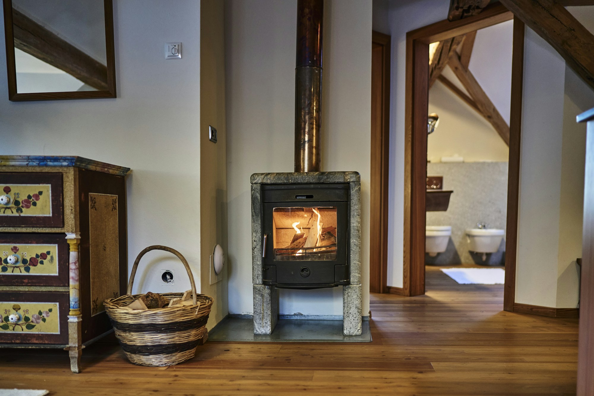 Penthouse Suite - Fireplace