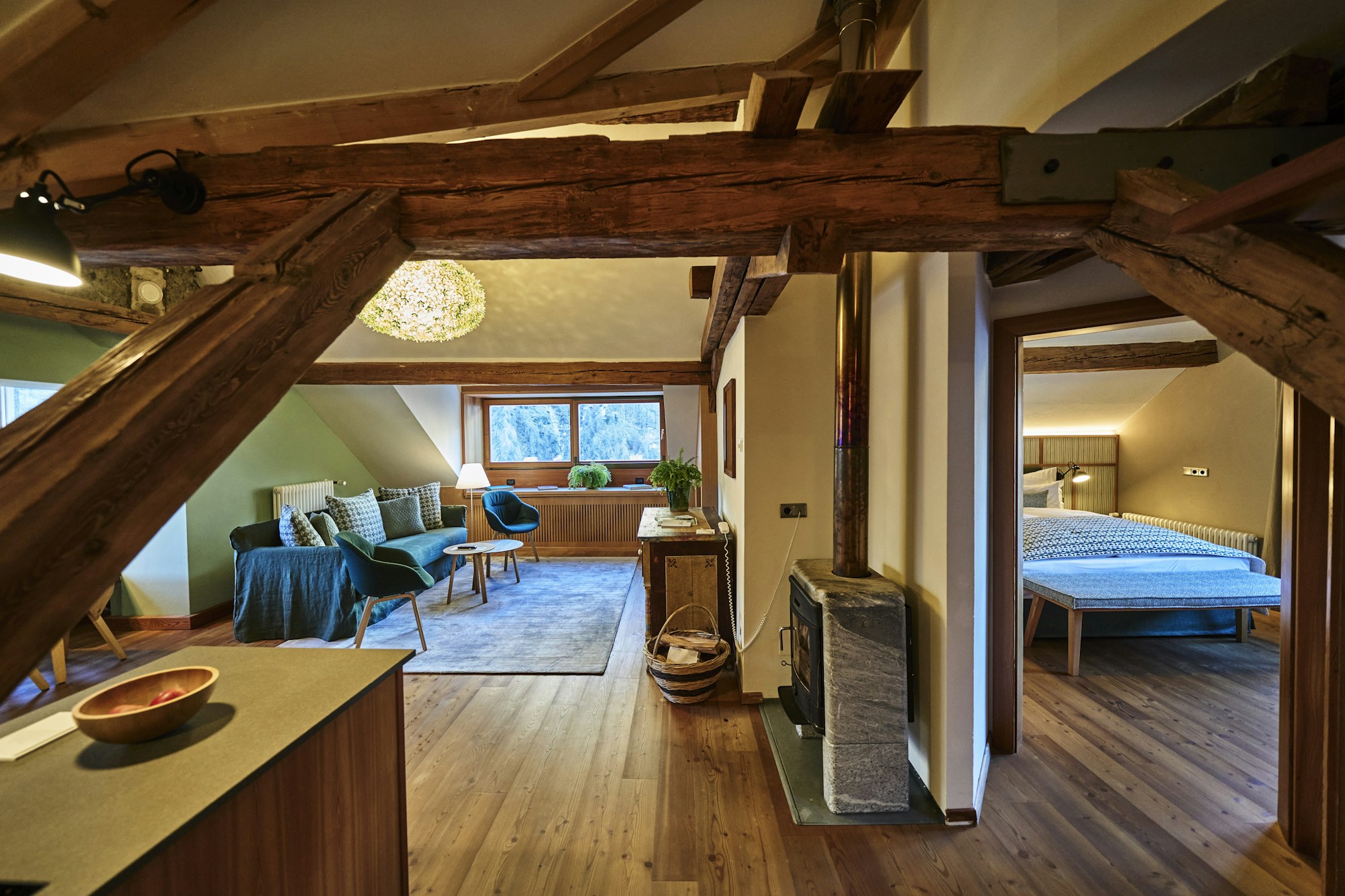 Penthouse Suite - Living Area