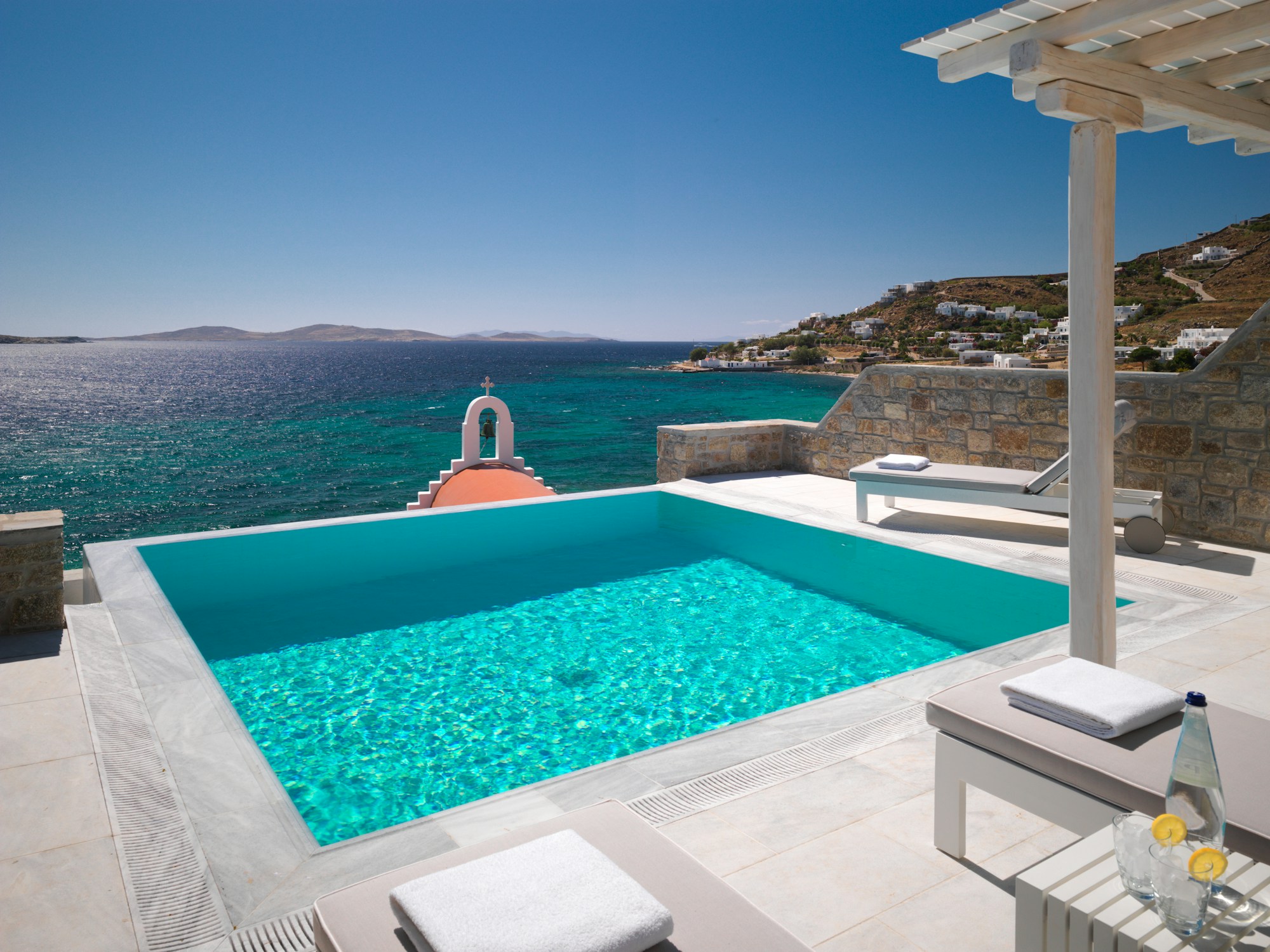 Suite with Private Pool Sea View - Pool