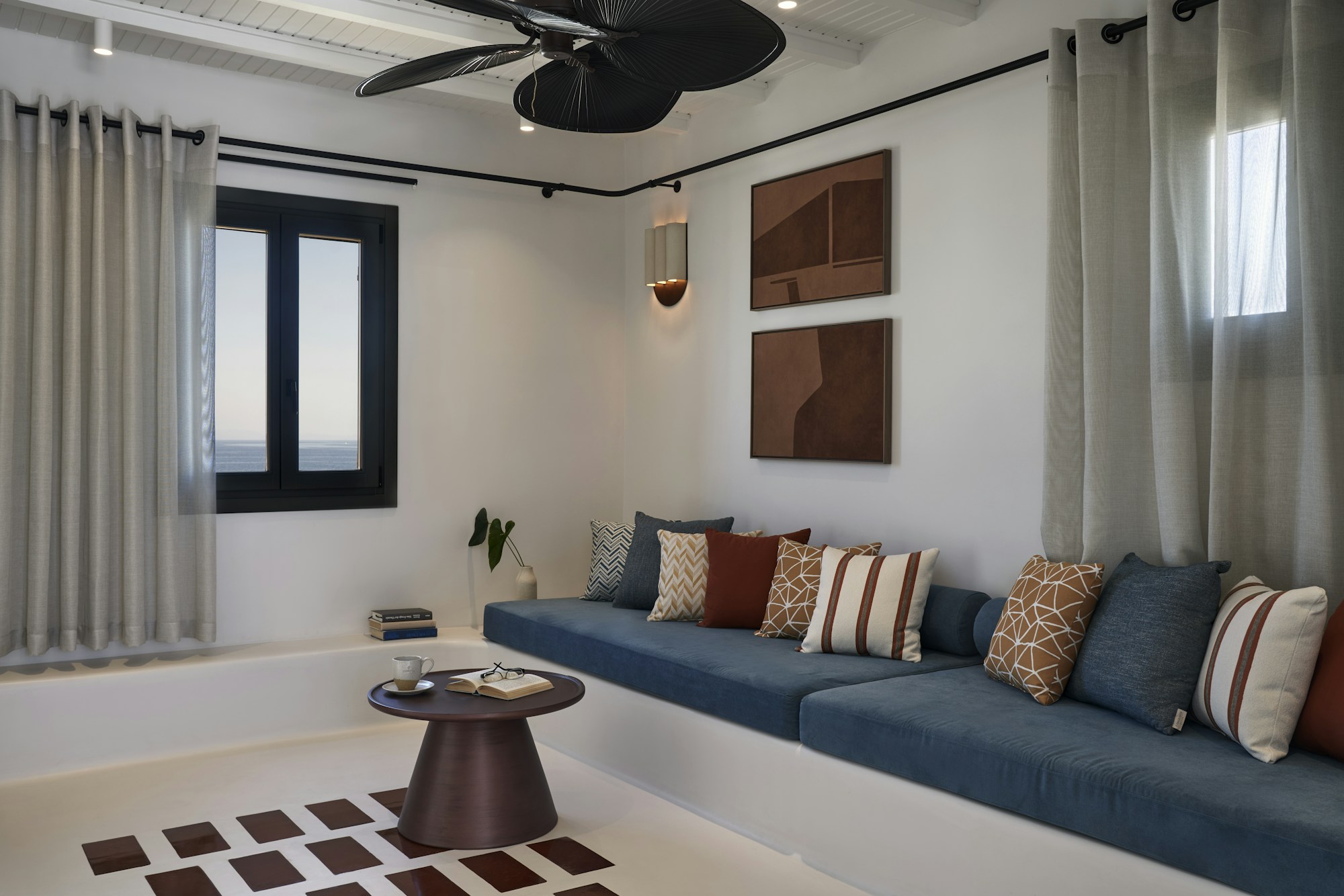 Essence & Minois Blu Suite - Living Area