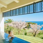 Spa with Sakura view