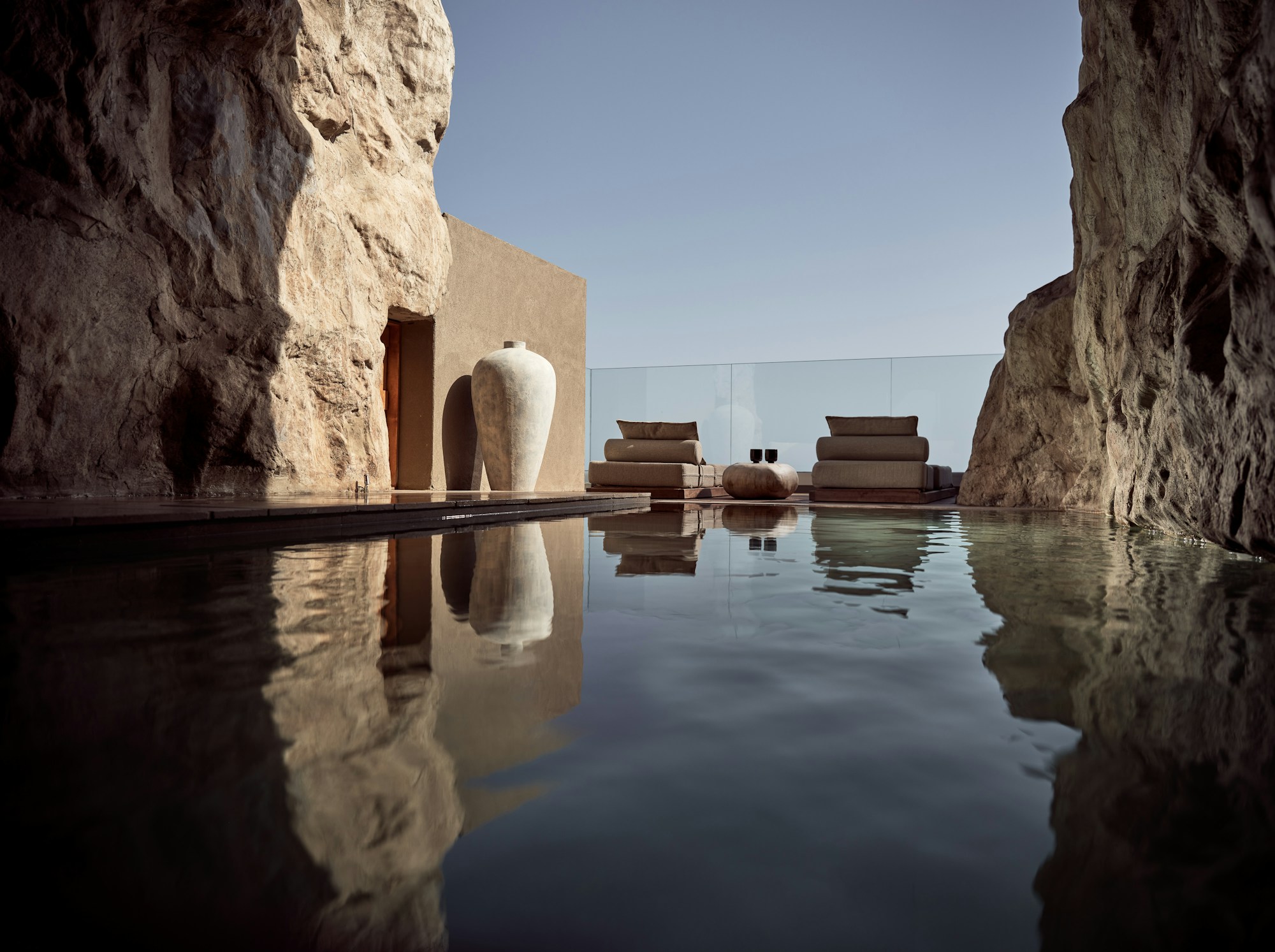 Cave Suite Sea View - Pool