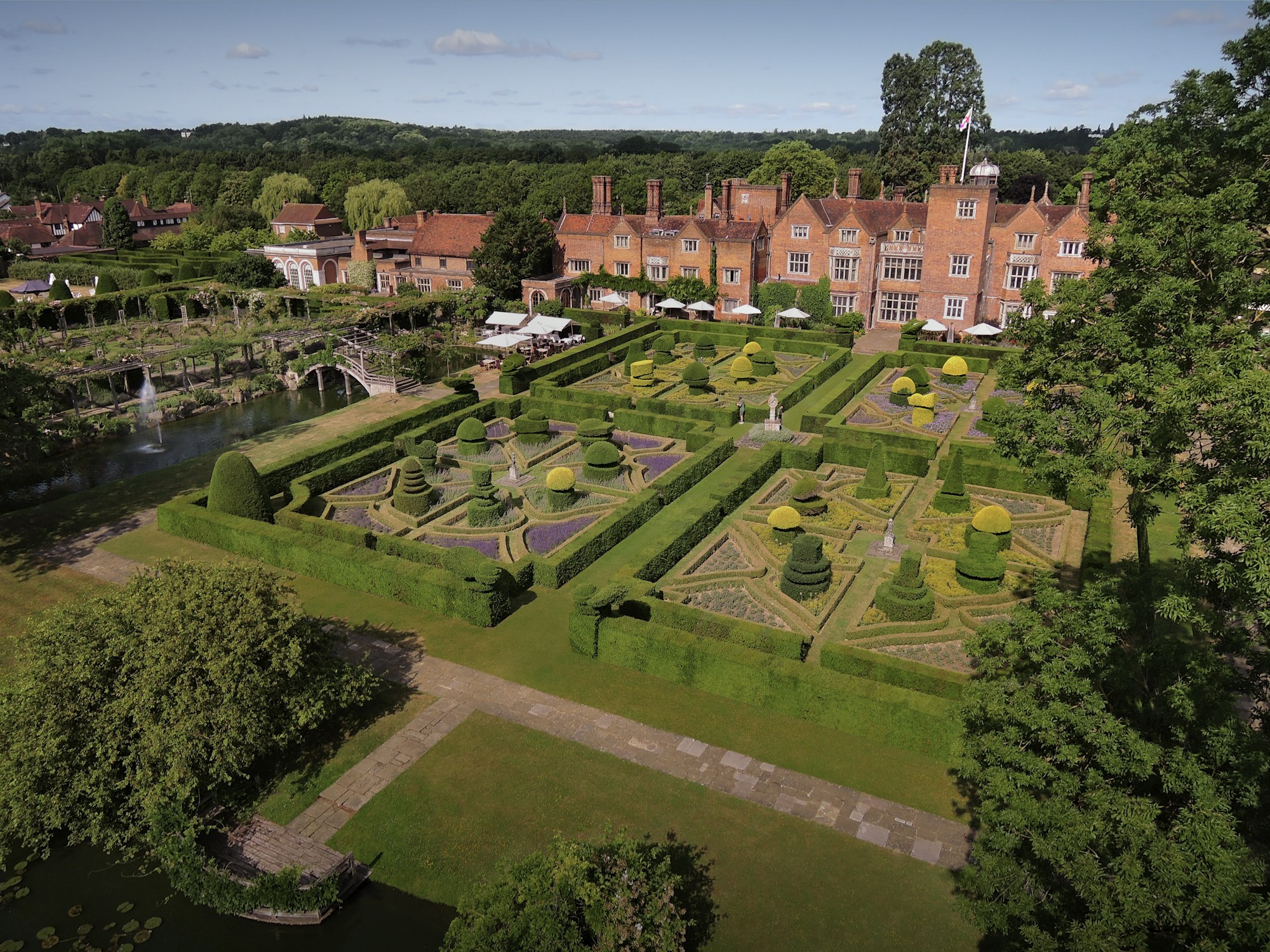 Great Fosters - Bird's Eye View