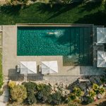 Swimming Pool Aerial View