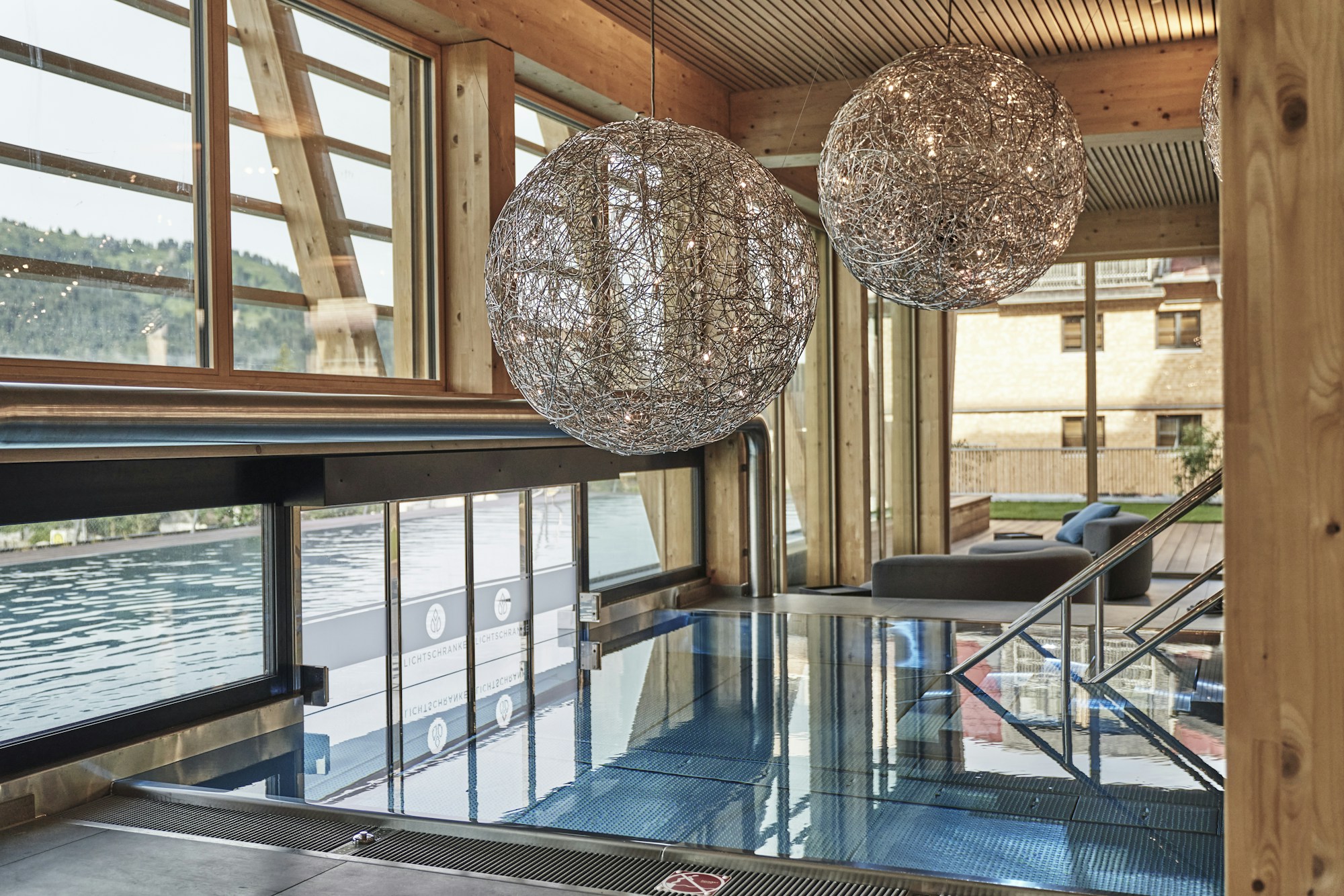 Mountain Spring Spa Pool Area