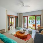 Two Bedroom Beach Pool Villa - Living Area