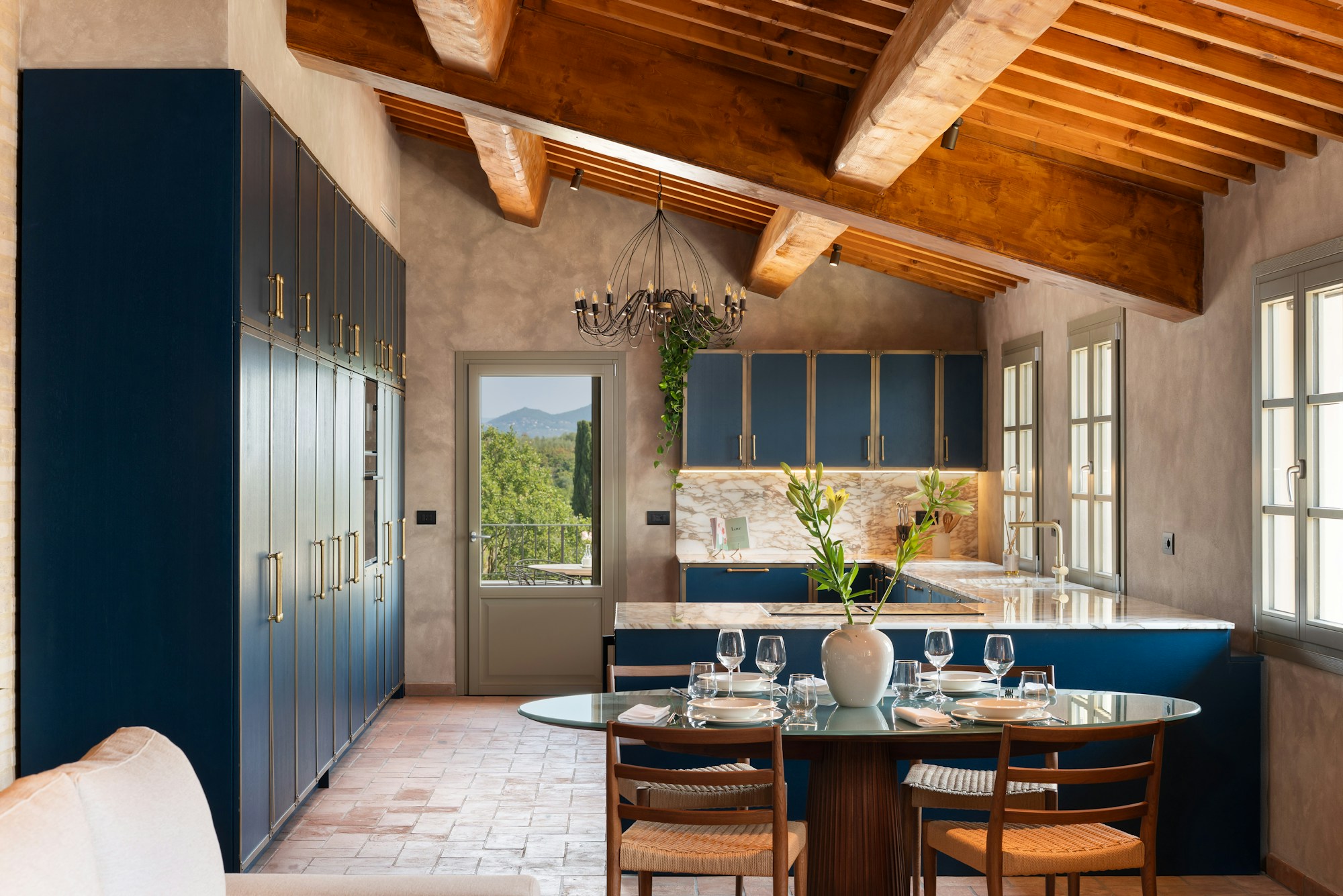 Castelforno Private Apartment Suite with Terrace - Kitchen