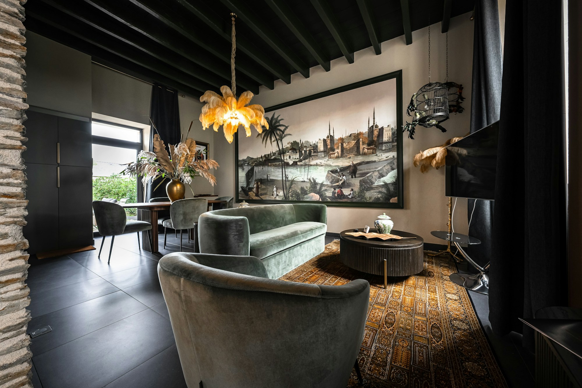 Riviere Sacree De Benares - Living Area