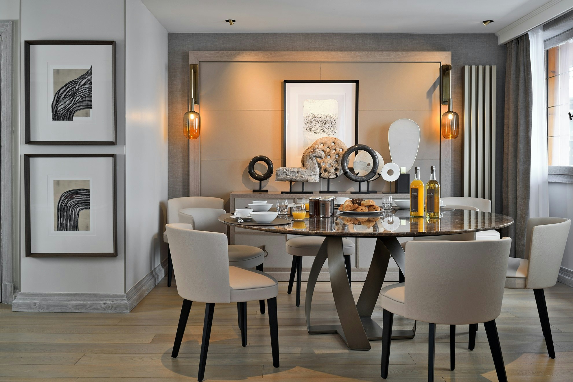 3 Bedroom Duplex Apartment - Dining Area