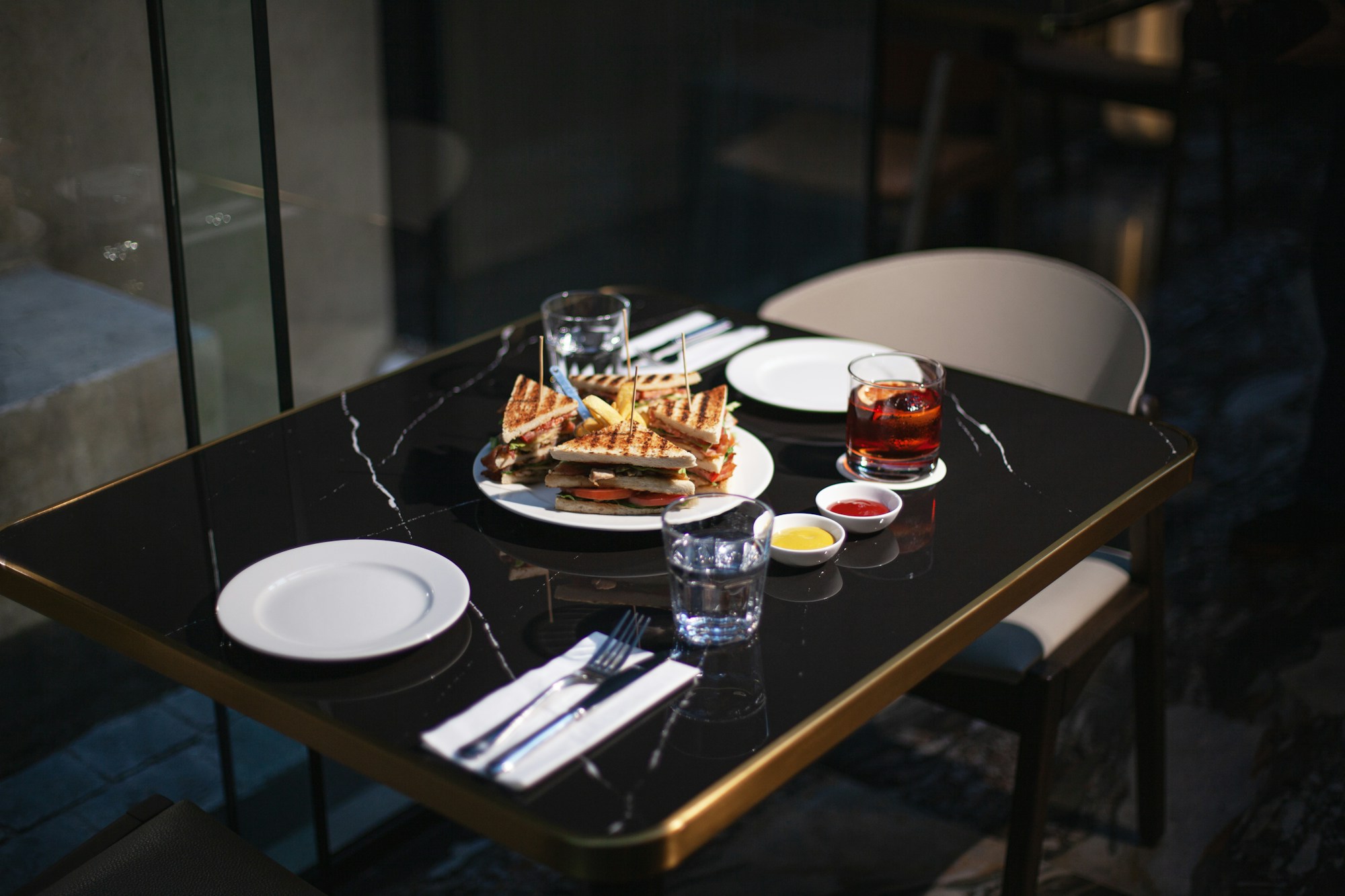 Gran Cafe Detail Club Sandwich