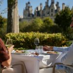 Restaurant Le Grand Saint Michel Terrace Castle View