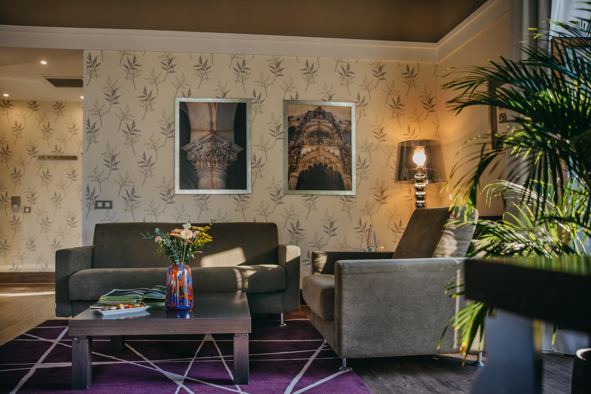 Deluxe Two-Bedroom Suite - Living Area